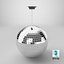 Low-Poly PBR Disco Ball with Motor  Chain Assembly