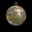 Low-Poly PBR Disco Ball with Motor  Chain Assembly