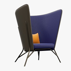 chair furniture furnishings 3D model