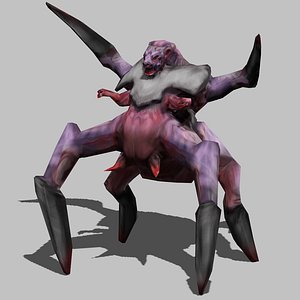3d monster animations