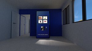 Coffee and tea vending machine