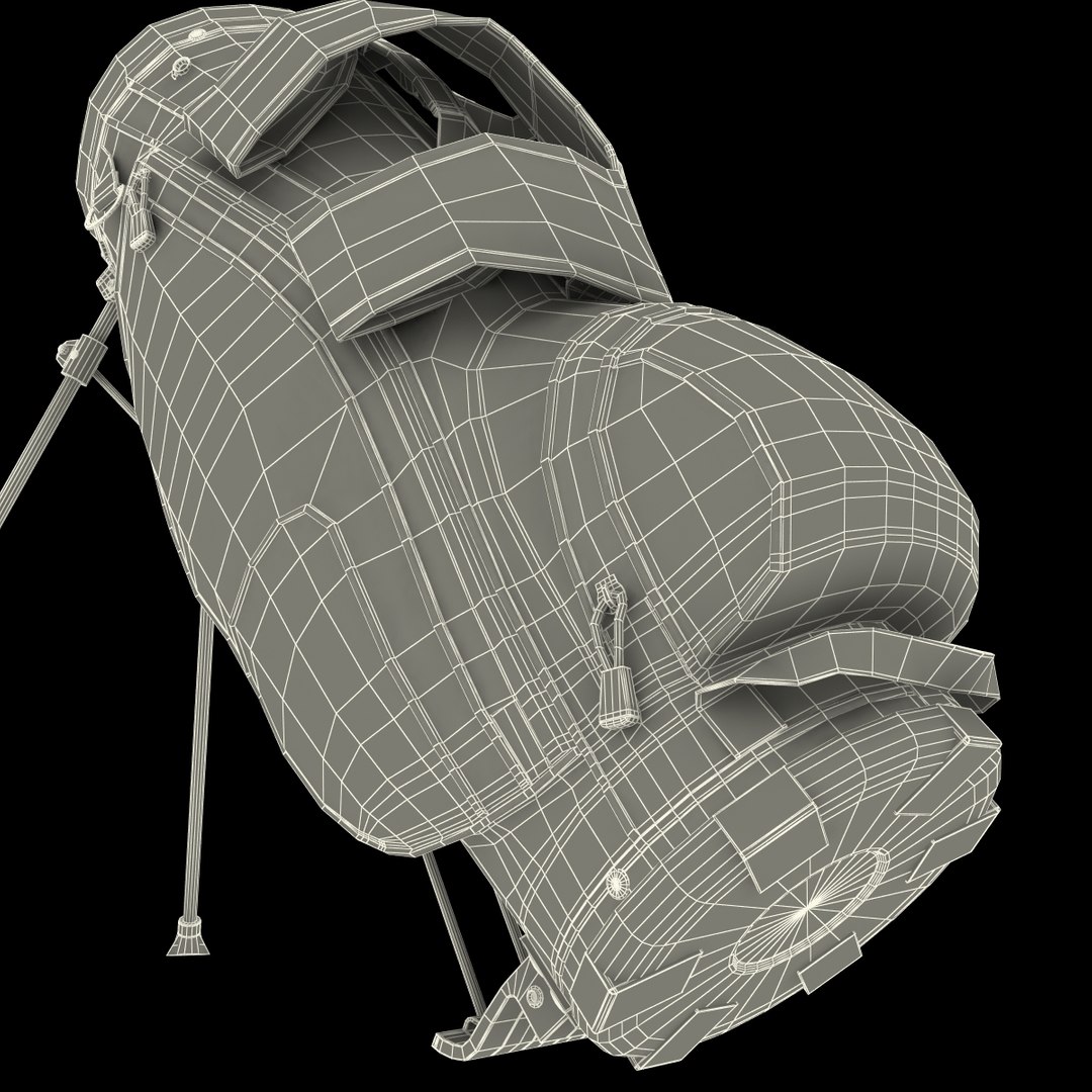Golf Bag Woodworm 3d Max