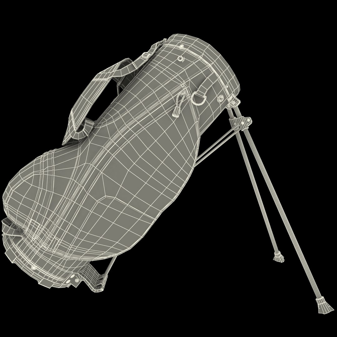 Golf Bag Woodworm 3d Max