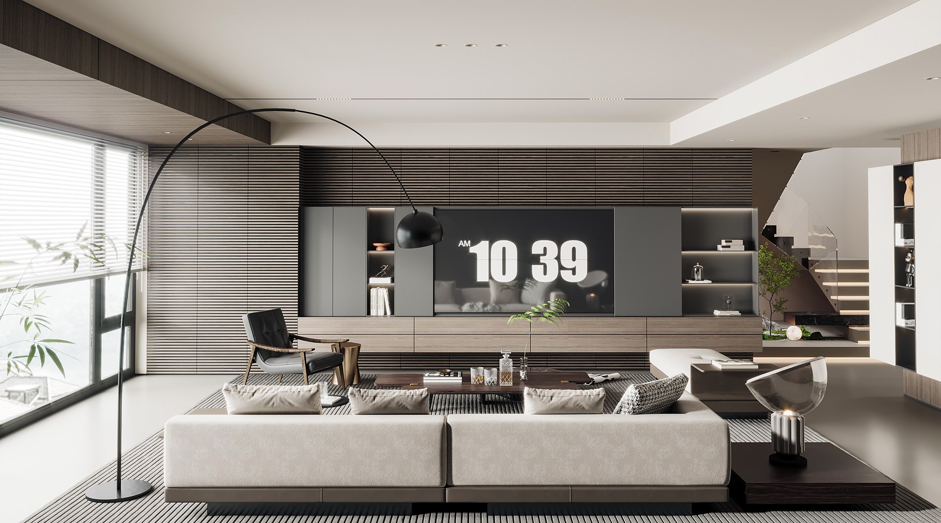 Modern Living Room 3D Model - TurboSquid 2283025