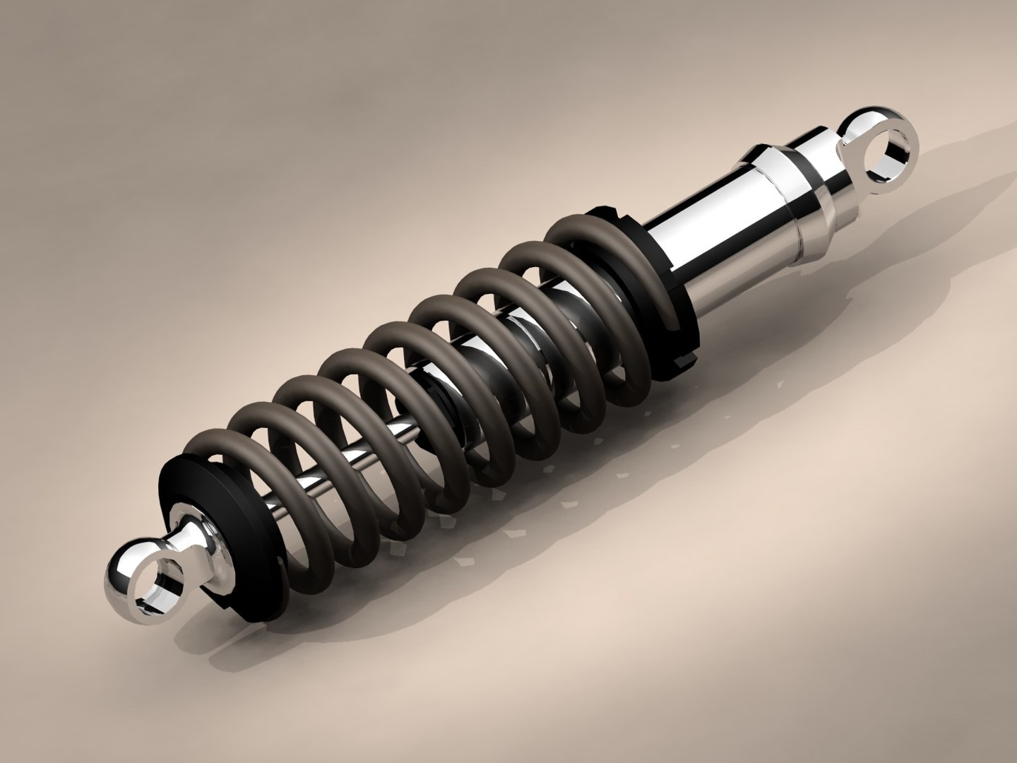 shock absorber 3d model