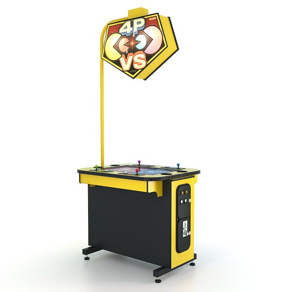 3ds max arcade machines table games