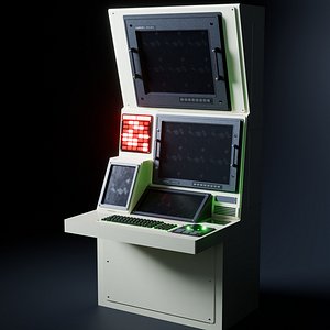 Arleigh-Burke Destroyer ANQ70 Dual Display Command Console