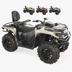 3D ATV BRP can-am OUTLANDER 700 model