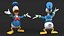 3D Disney Characters Collection model