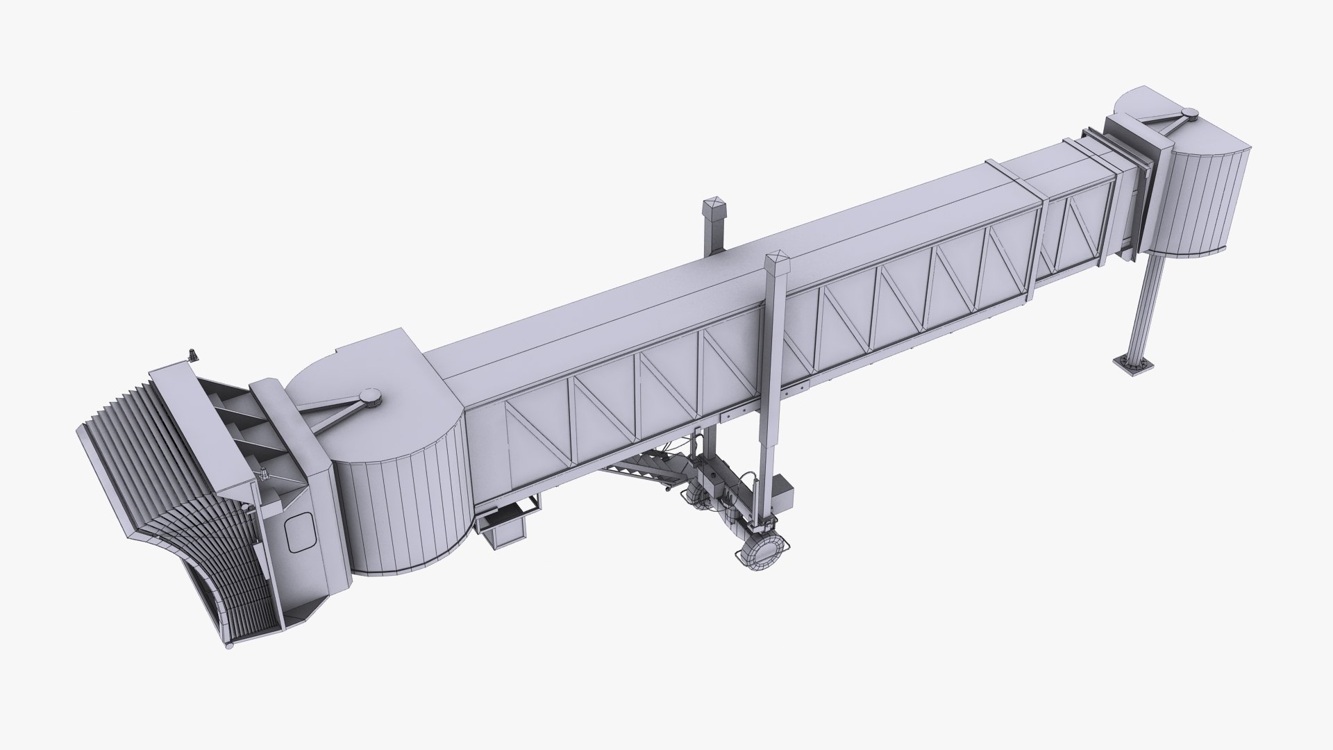 Airport Jetway 3D Model - TurboSquid 1562240