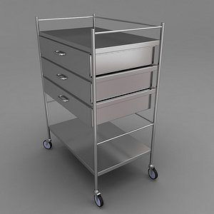 maya medical equipment trolley