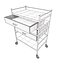 Medical equipment trolley 6