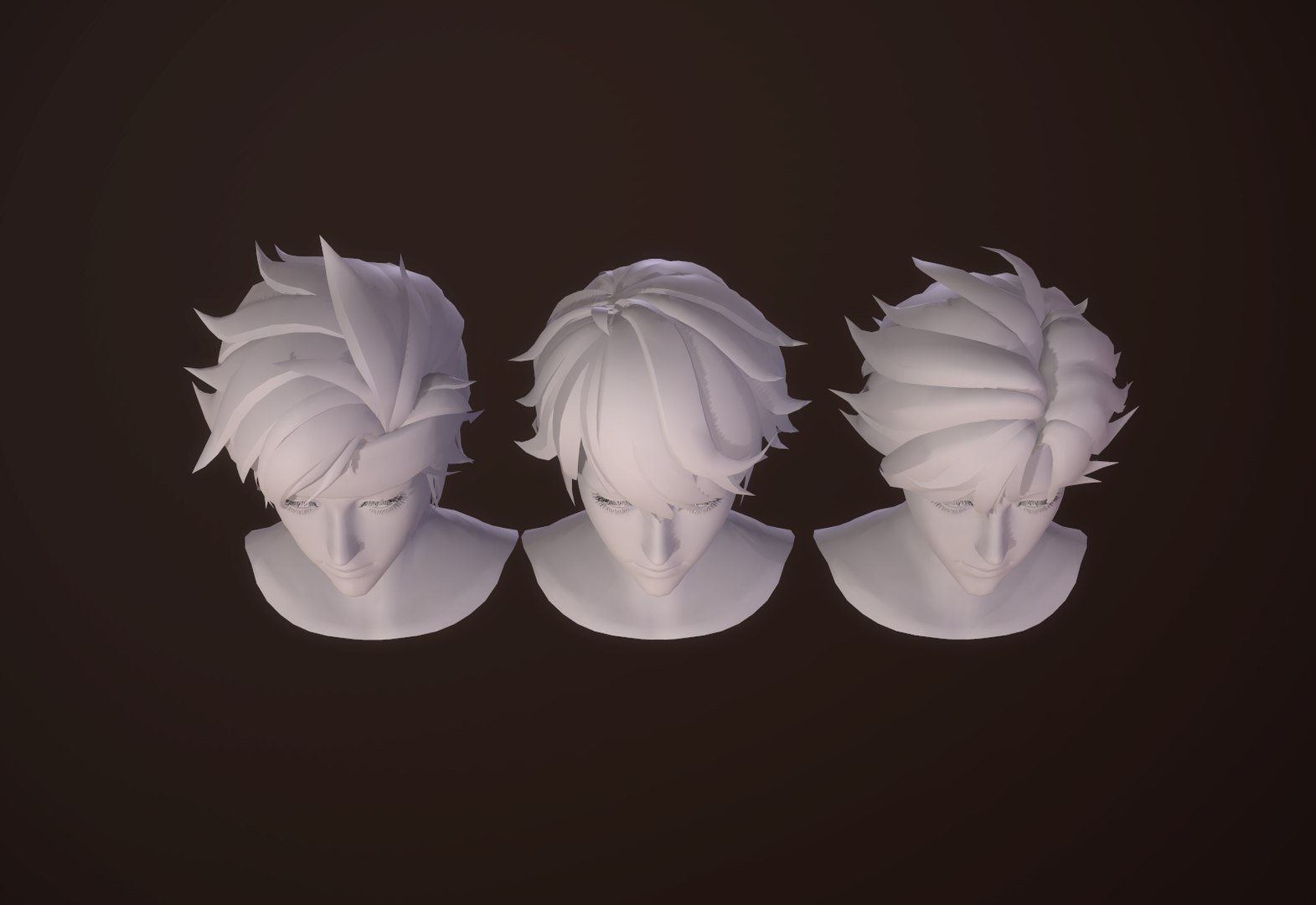 3D boy hair - TurboSquid 1291339