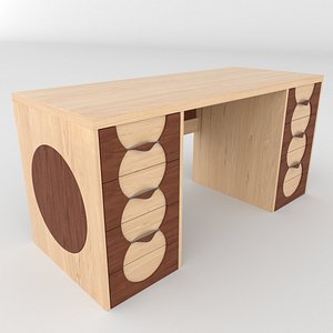 3D office table