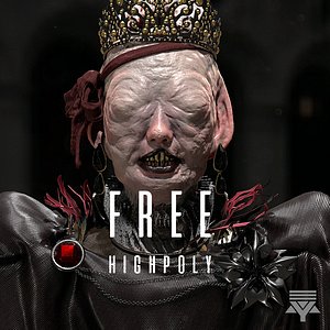 FREE Highpoly model - Queen of the mutants