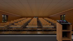3D University Lecture Hall