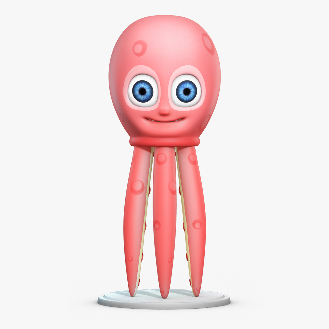 Cartoon Animation Character 3D Model - TurboSquid 1642685