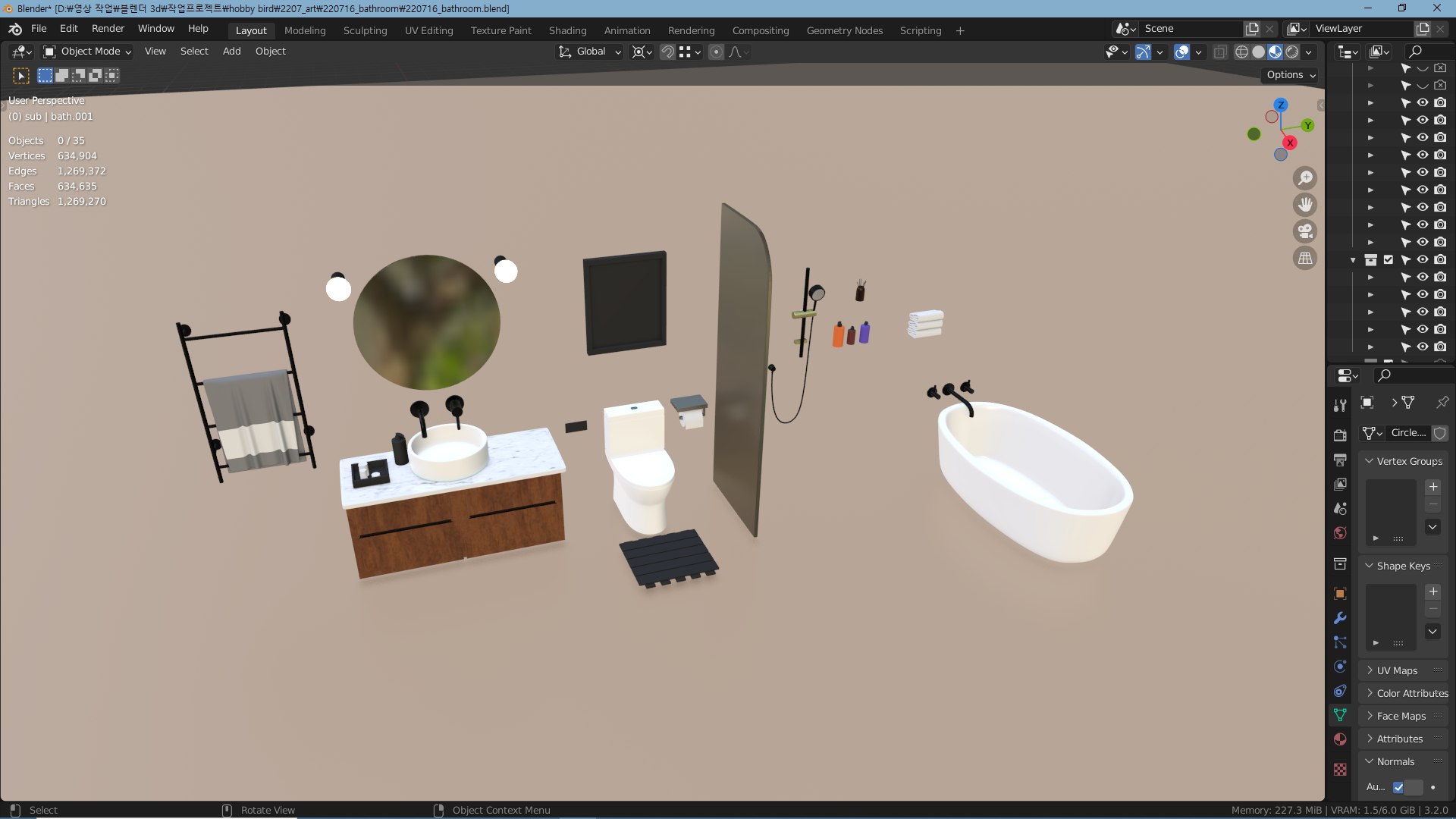 3D Bathroom interior assets model https://p.turbosquid.com/ts-thumb/QE/1LRSAh/0n/bathroomimage10/png/1658300457/1920x1080/fit_q87/202f051c4f4b5304736a8c900a75bea6be225d41/bathroomimage10.jpg