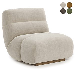 3D sereno armchair model