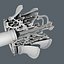 cfm56-7b Modèle complet