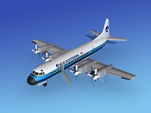 propellers l188 electra airline 3ds