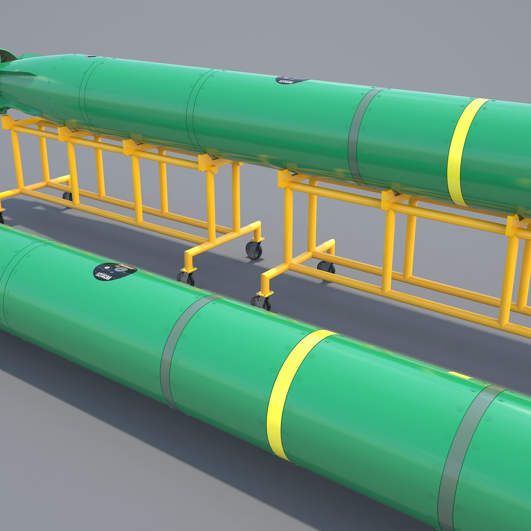 3d Model Mark-48 Adcap Heavy Weight