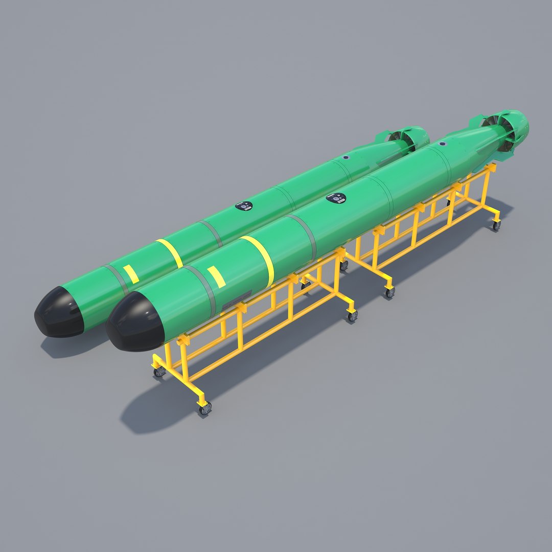 3d Model Mark-48 Adcap Heavy Weight