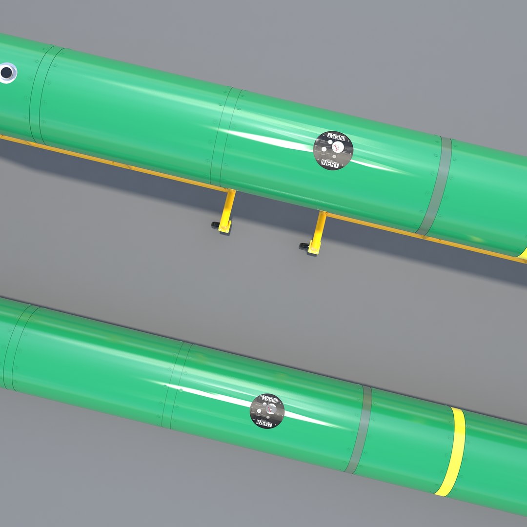 3d Model Mark-48 Adcap Heavy Weight