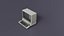 Apple 3 computer 3D model