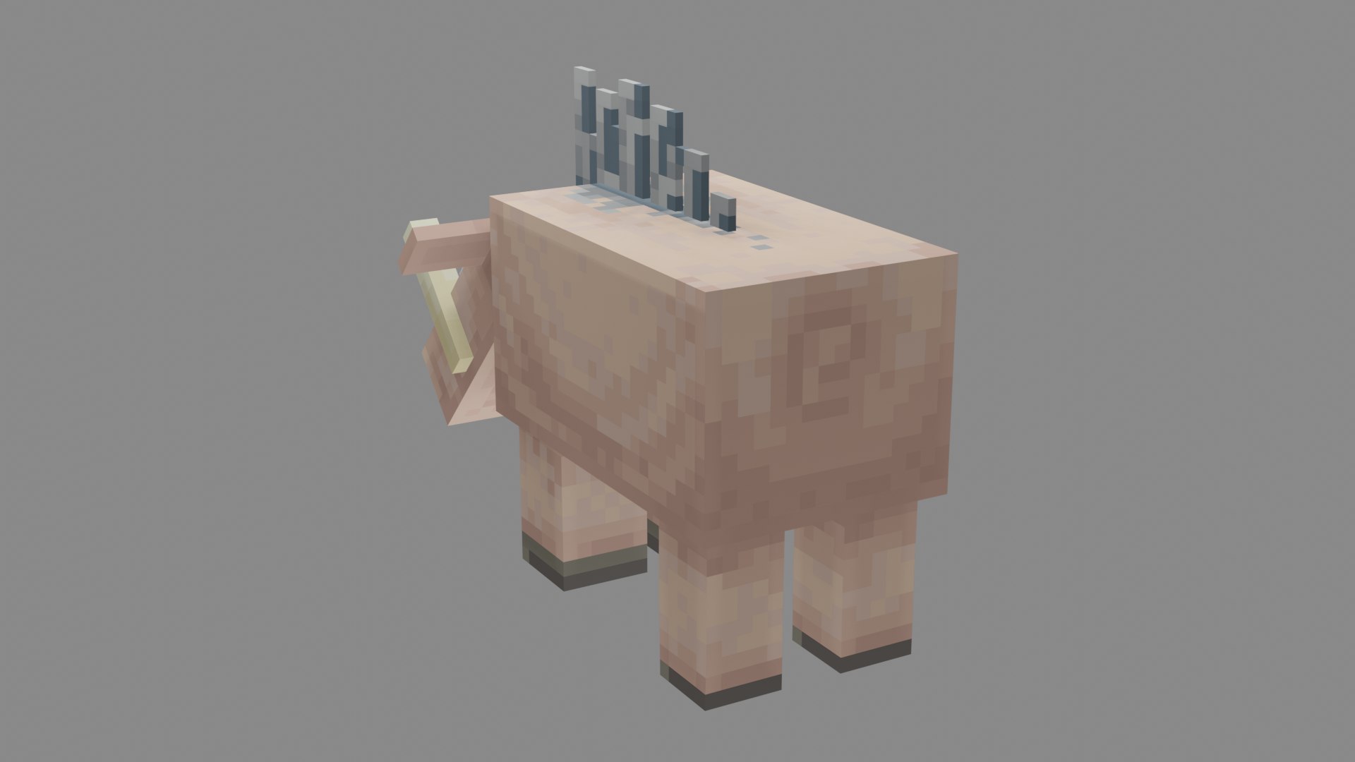 3D Minecraft Hoglin - TurboSquid 2052994