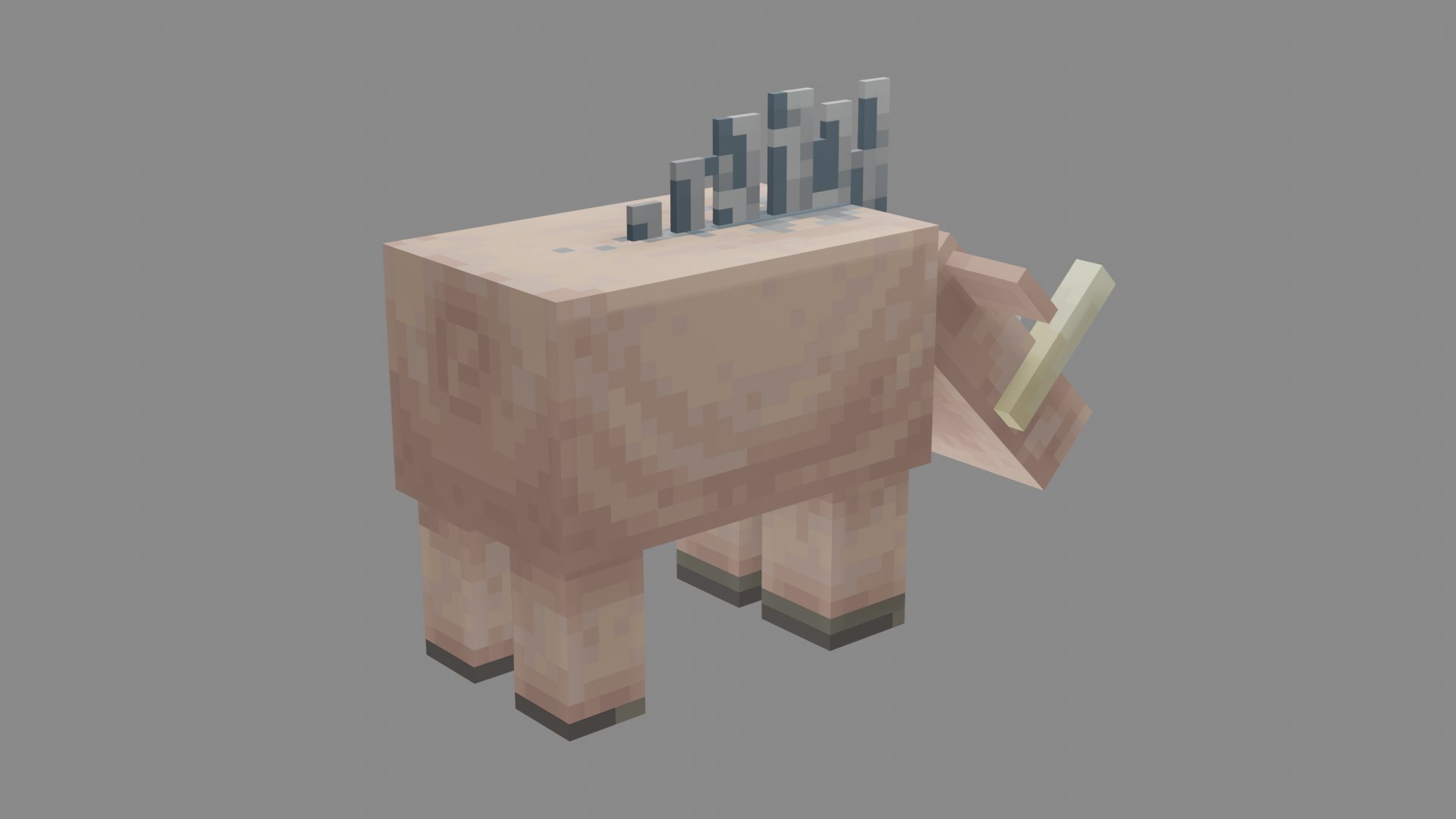 3D Minecraft Hoglin - TurboSquid 2052994