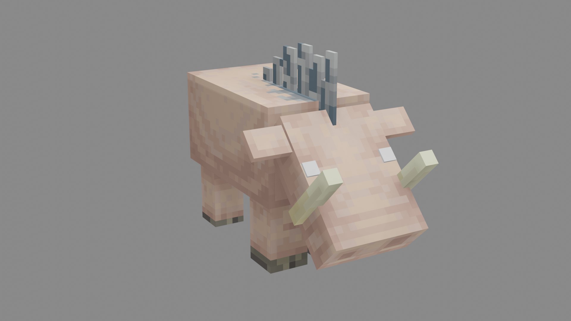 3D Minecraft Hoglin - TurboSquid 2052994