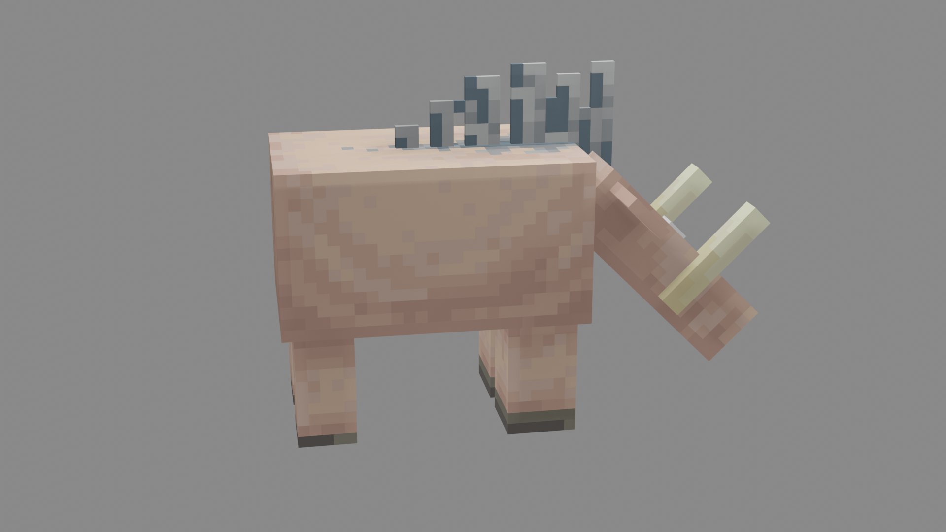 3D Minecraft Hoglin - TurboSquid 2052994
