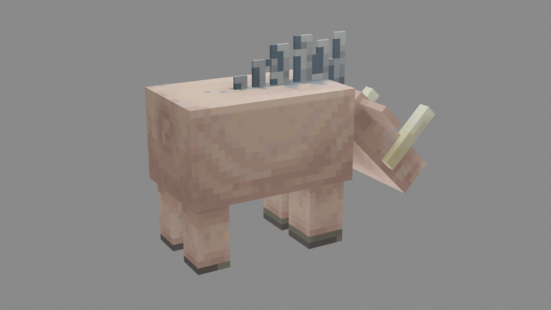 3D Minecraft Hoglin - TurboSquid 2052994