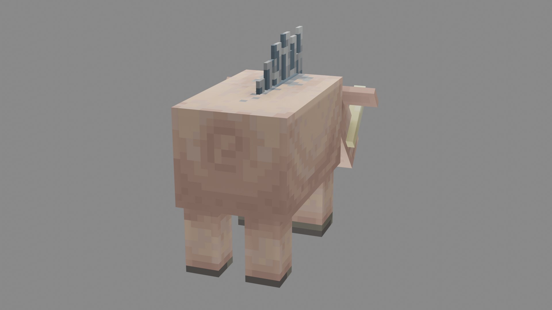 3D Minecraft Hoglin - TurboSquid 2052994