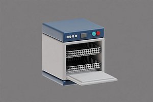 Dishwasher Cartoon 3D model