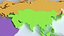 Continents Map