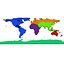 Continents Map