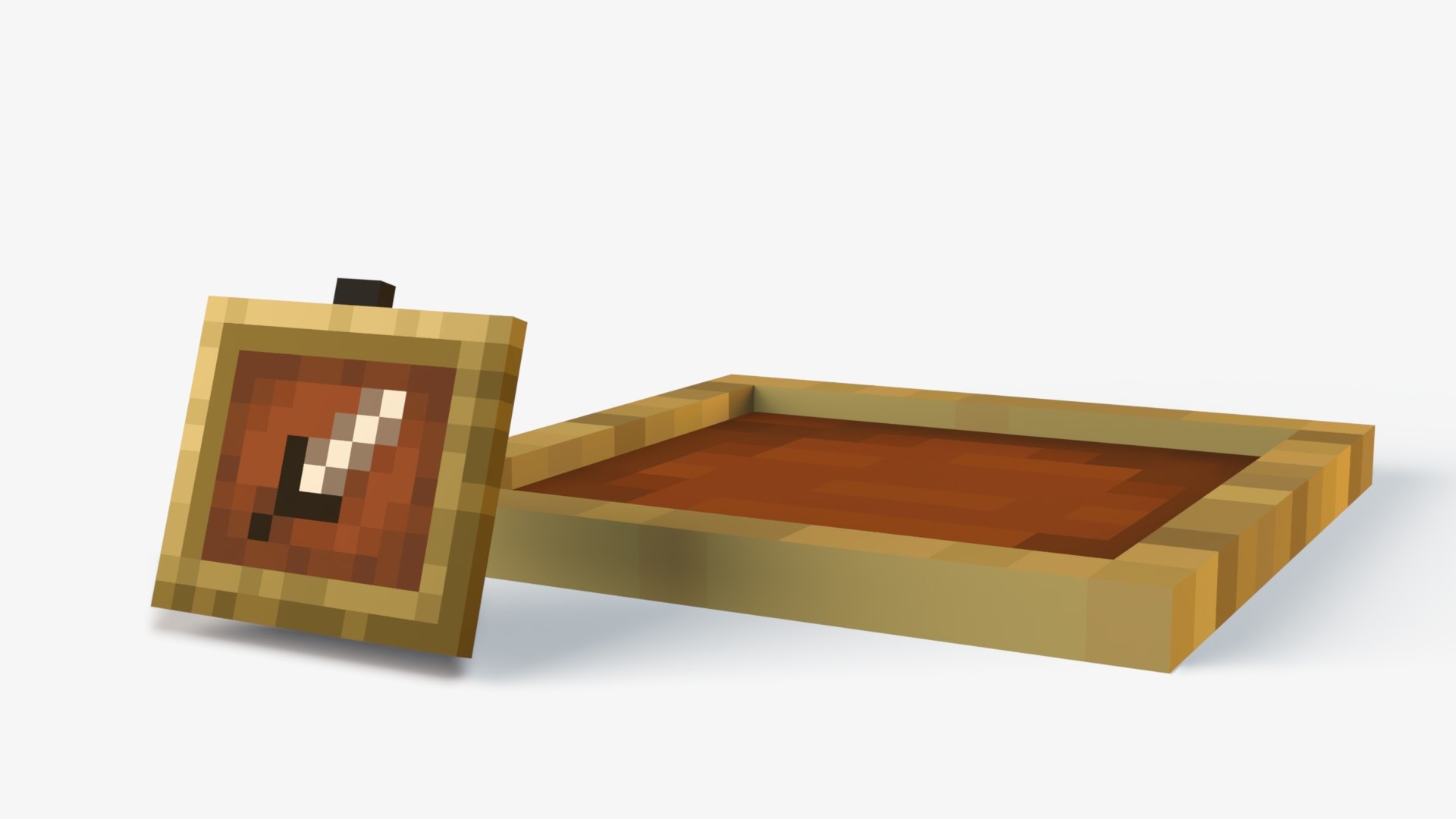 3D Minecraft Item Frame Rig model https://p.turbosquid.com/ts-thumb/QE/RaG8f5/TP/5/jpg/1782745141/1920x1080/fit_q87/e9c80af07594dca5156070692cec3f2822953159/5.jpg