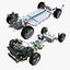 Hybrid Car Chassi and Electric Car Chassis Collection