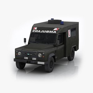 3d model land rover 110 defender