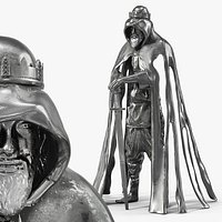 Vintage Silver King Arthur Figurine