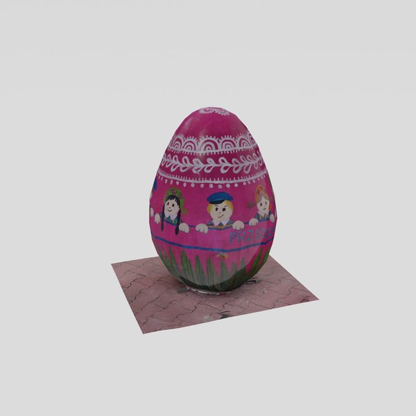 modelo 3d Easter Egg - TurboSquid 2060847