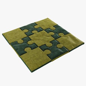 3D Puzzle pillow model