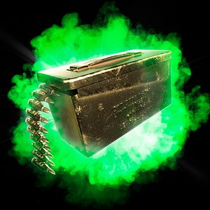 Call of Duty Black Ops II Zombies Max Ammo Power-Up 3D model