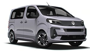 Vauxhall Zafira Life Electric Small 2024 3D