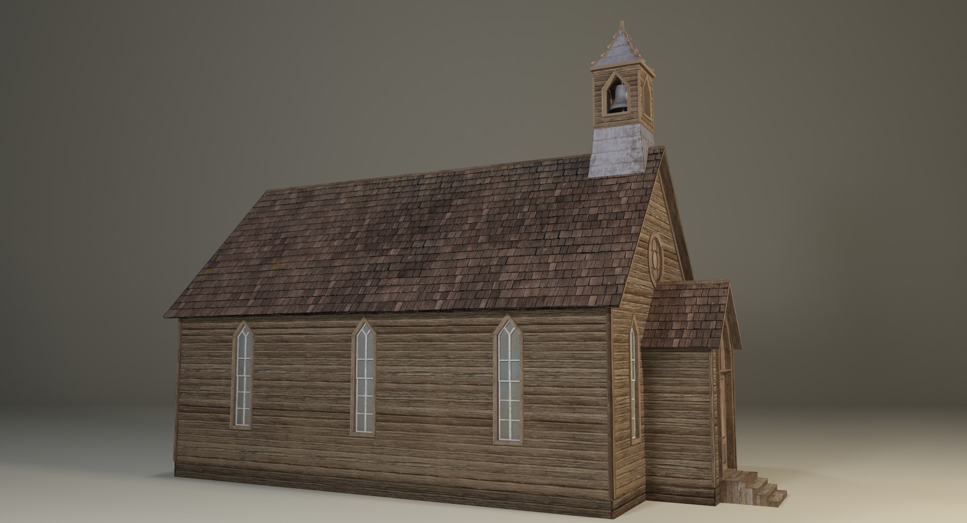 3D model wild west church | 1145288 | TurboSquid