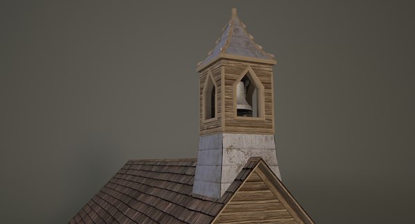 3D model wild west church | 1145288 | TurboSquid