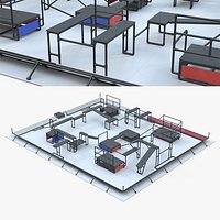 Professional Parkour Obstacle Course