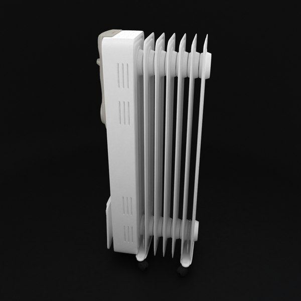 oil radiator 3d model